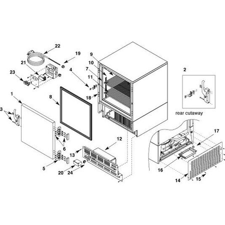 Follett Panel, Lower Front, Ref5 00105056